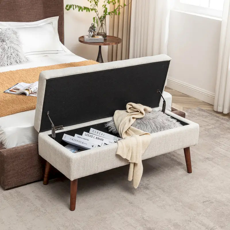Storage Bench for Bedroom End of Bed