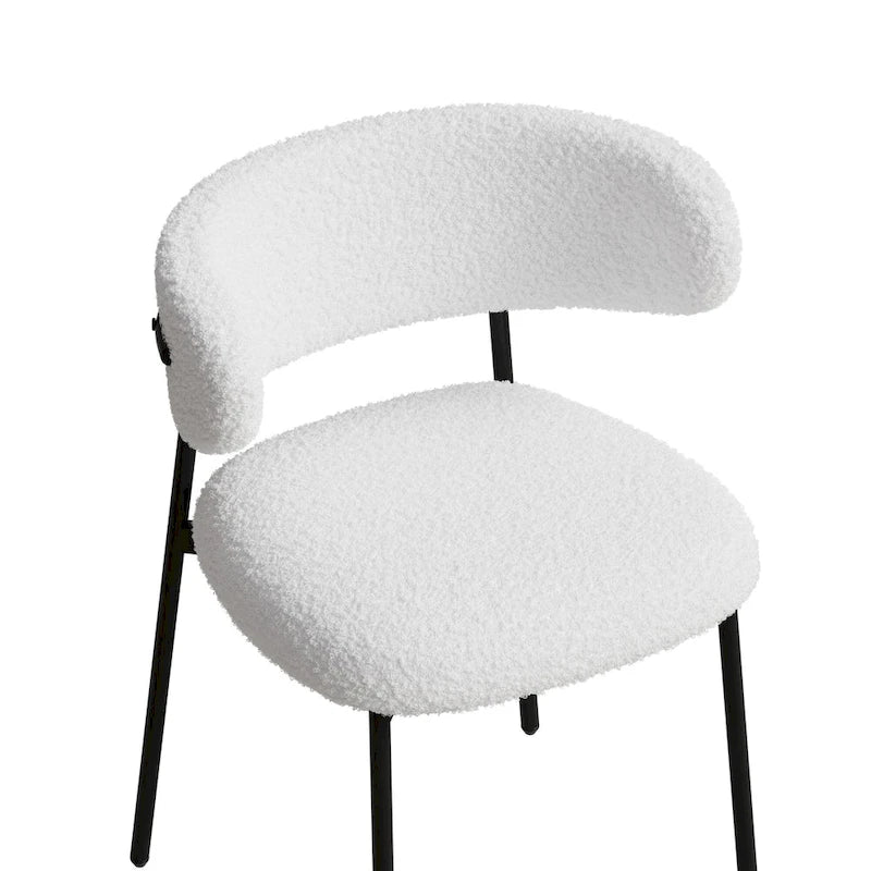 Dining Chairs Set Of 2 With Metal Legs