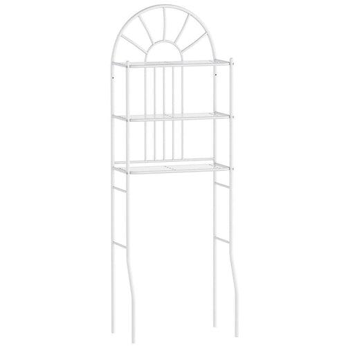 3 Shelf Over The Toilet Bathroom Space Saver Towel Storage