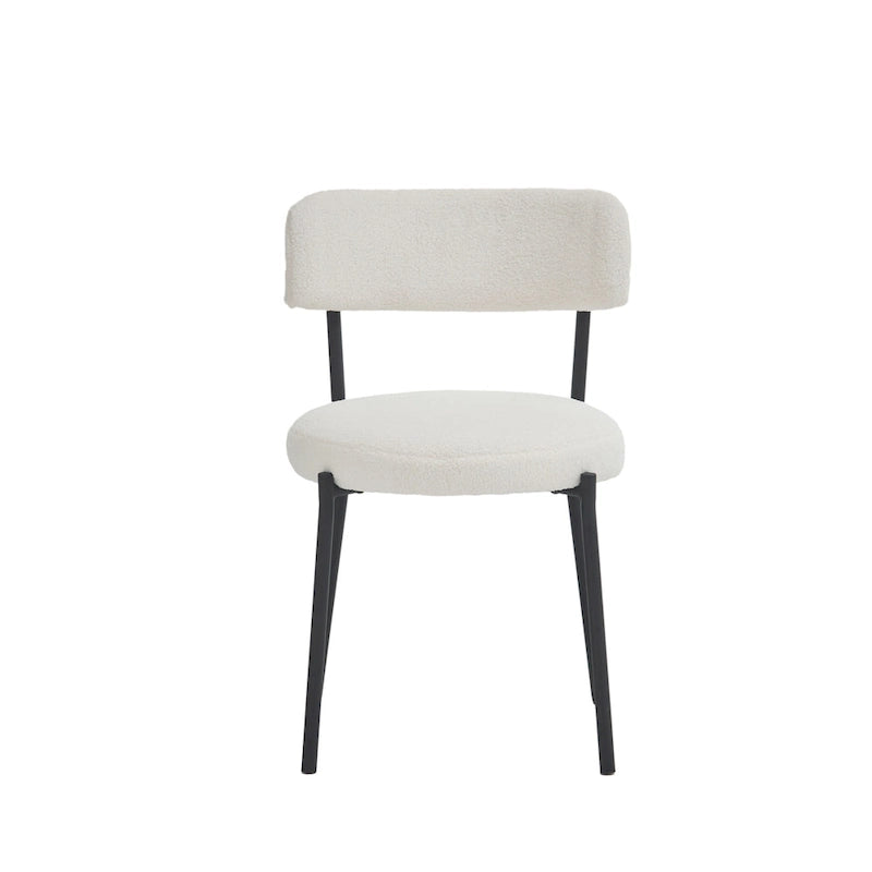 Set of 2 mid-century modern dining chairs