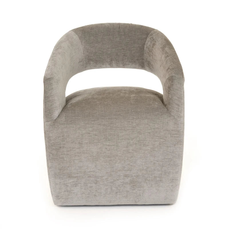 Modrest Angie Modern Grey Fabric Dining Chair