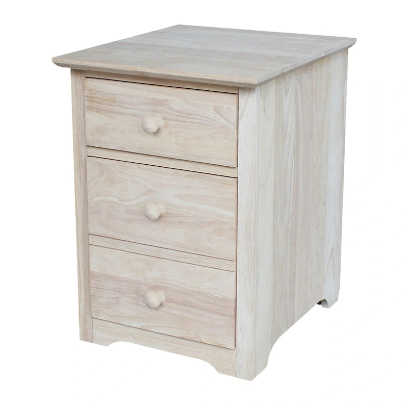 Two Drawer File Cabinet with Desk And Chair