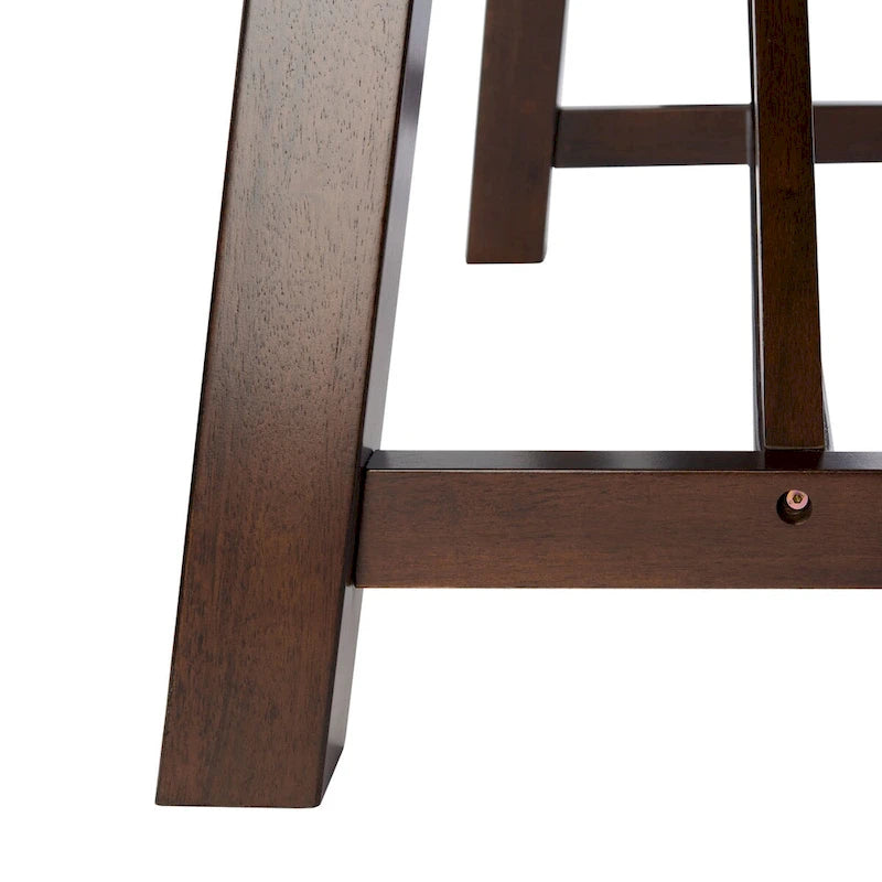 SAFAVIEH Laverna Brown Rectangle Dining Table - 57 W x 36 L x 30 H - 57Wx36Dx30H